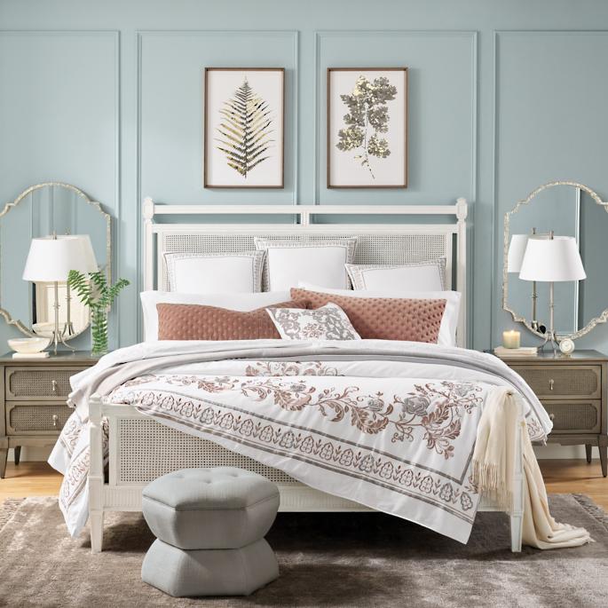 Marion French Cane Bedroom Furniture Collection